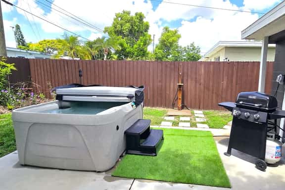Soothing Spa, Patio, Games & Grill @ Mystic Haven - Image 1